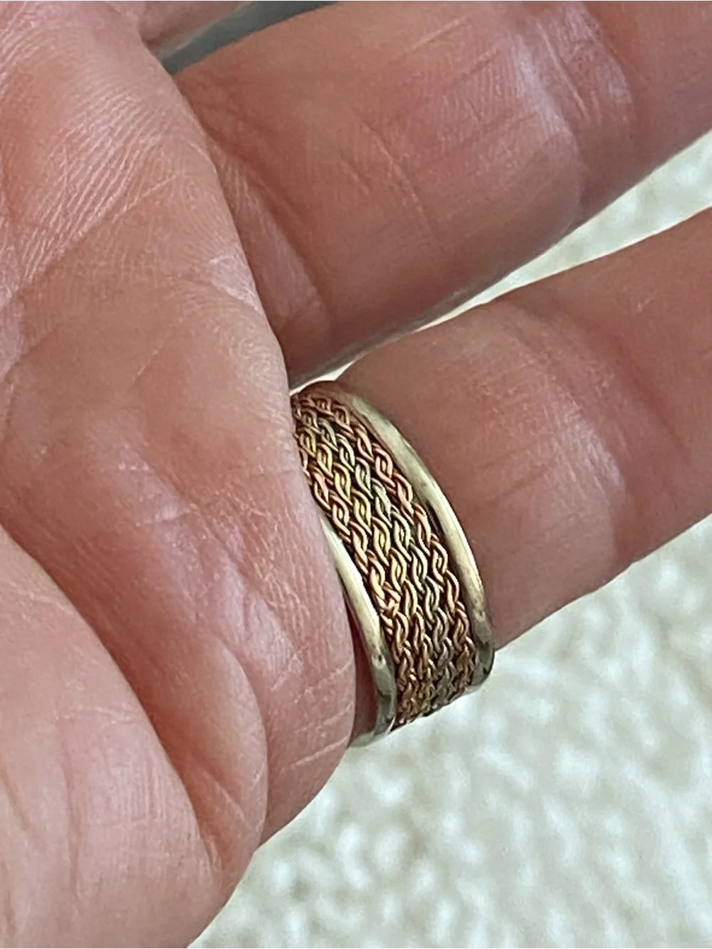 14 K solid gold ring